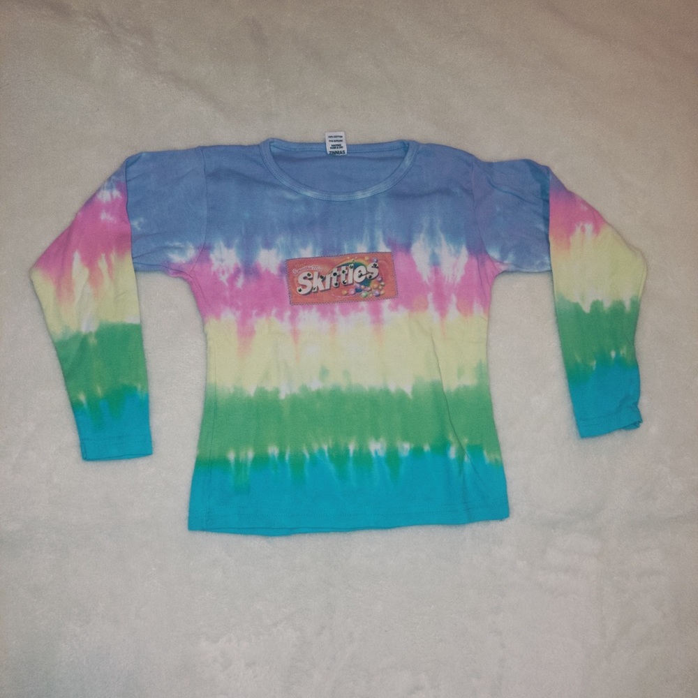ZINNIAS Skittles Taste The Rainbow L/S Top